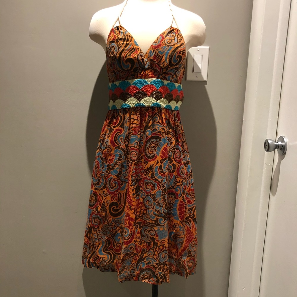 Anthropologie Moulinette Souers Halter Dress